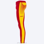 Joma 82P4R4654 أحمر الاتحاد الملكي الاسباني لألعاب القوى لباس ضيق طويل - Image 4