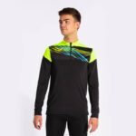 Joma 82P4R4665 أسود أصفر فلوري قميص من النوع الثقيل النخبة x رجال - Image 5