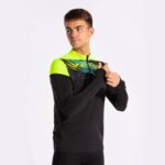 Joma 82P4R4665 أسود أصفر فلوري قميص من النوع الثقيل النخبة x رجال - Image 9