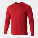 Joma 82P4R4670 أحمر قميص طويل الأكمام r-combi رجال