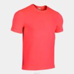 Joma 82P4R4671 نيون المرجان قميص قصير الأكمام سيدني رجال