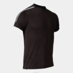 Joma 82P4R4673 أسود قميص قصير الأكمام r-night رجال