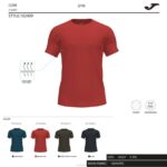 Joma 82P4R4689 أسود قميص قصير الأكمام r-combi رجال - Image 5