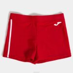 Joma 82P4R4715 احمر ابيض السراويل السباحة القرش رجال
