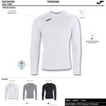 Joma 82P4R4721 أبيض كم طويل قميص براما رجال - Image 5