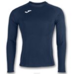Joma 82P4R4722 الأزرق الداكن كم طويل قميص براما رجال