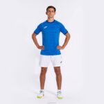 Joma 82P4R4735 الأزرق الملكي قميص ذهبي كم قصير v رجال - Image 4