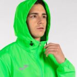 Joma 82P4R4738 نيون الخضراء Rainjacket النخبة الثامن رجال - Image 9