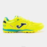 Joma 82P4R47 الفلورسنت الأصفر الأزرق الداكن حذاء كرة القدم توب فليكس 23 تيرف