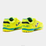 Joma 82P4R47 الفلورسنت الأصفر الأزرق الداكن حذاء كرة القدم توب فليكس 23 تيرف - Image 3