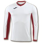 Joma 82P4R500 أبيض أحمر بطولة قميص طويل الأكمام الرابع رجال