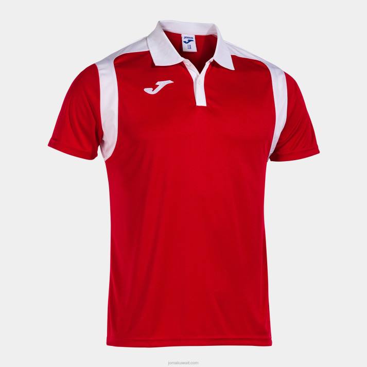 joma_82p4r526_d8a7d8add985d8b1_d8a7d8a8d98ad8b6_d8a8d8b7d988d984d8a9_d982d985d98ad8b5_d8a8d988d984d988_d8a8d8a3d983d985d8a7d98.jpg Joma 82P4R526 احمر ابيض بطولة قميص بولو بأكمام قصيرة v رجال - Image 1