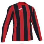 Joma 82P4R530 أحمر أسود قميص طويل الأكمام inter رجال