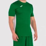 Joma 82P4R544 أبيض أخضر قميص كوزنسا بأكمام قصيرة رجال - Image 2