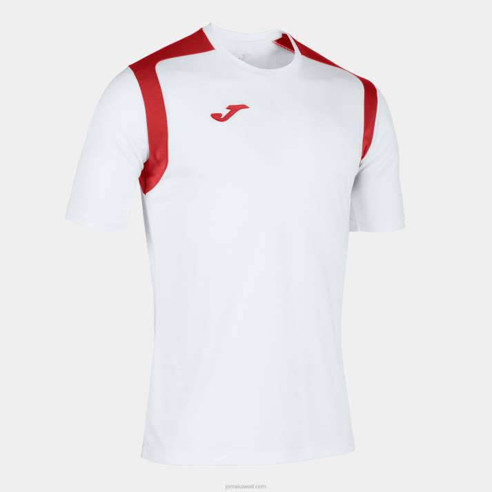 joma_82p4r553_d8a3d8a8d98ad8b6_d8a3d8add985d8b1_d8a8d8b7d988d984d8a9_d982d985d98ad8b5_d982d8b5d98ad8b1_d8a7d984d8a3d983d985d8a.jpg Joma 82P4R553 أبيض أحمر بطولة قميص قصير الأكمام v رجال - Image 1