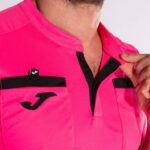 Joma 82P4R555 الفلورسنت الوردي قميص قصير الأكمام الحكم رجال - Image 5