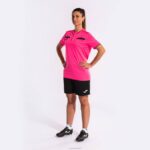 Joma 82P4R555 الفلورسنت الوردي قميص قصير الأكمام الحكم رجال - Image 9