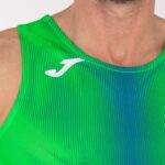 Joma 82P4R558 الفلورسنت الأخضر والأزرق الملكي بلا أكمام تي شيرت أوليمبيا رجال - Image 3