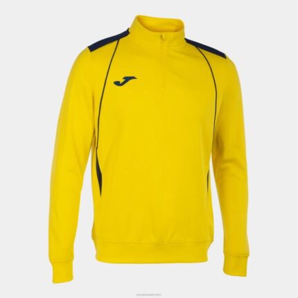 Joma 82P4R598 أصفر أزرق كحلي بطولة قميص من النوع الثقيل السابع رجال