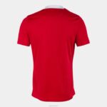 Joma 82P4R641 احمر ابيض قميص بأكمام قصيرة العلم iii رجال - Image 2