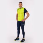 Joma 82P4R674 الأزرق الداكن أصفر فلوري قميص قصير الأكمام النخبة الثامن رجال - Image 8