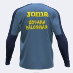 Joma 82P4R727 البترول الأزرق الداكن قميص من النوع الثقيل تدريب الاتحاد الملكي الاسباني لكرة اليد - Image 2
