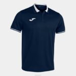 Joma 82P4R733 الأزرق الداكن الأبيض بطولة قميص بولو قصير الاكمام vi رجال