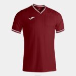 Joma 82P4R738 بورجوندي قميص قصير الأكمام toletum iii رجال