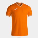 Joma 82P4R739 البرتقالي قميص قصير الأكمام toletum iii رجال