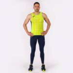 Joma 82P4R757 الأزرق الداكن أصفر فلوري النخبة من الدبابات الثامن رجال - Image 8