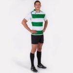 Joma 82P4R764 أبيض أخضر قميص قصير الأكمام prorugby الثاني رجال - Image 4