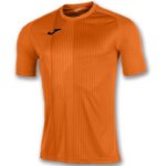 Joma 82P4R776 البرتقالي قميص نمر كم قصير رجال