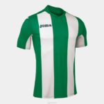 Joma 82P4R787 أبيض أخضر قميص بيزا كم قصير رجال