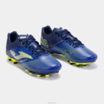 Joma 82P4R80 الأزرق الملكي الأخضر الفلوريسنت حذاء كرة القدم Xpander 23 FG - Image 2