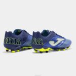 Joma 82P4R80 الأزرق الملكي الأخضر الفلوريسنت حذاء كرة القدم Xpander 23 FG - Image 3