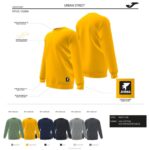 Joma 82P4R846 أسود الشارع الحضري قميص من النوع الثقيل رجال - Image 3