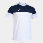 Joma 82P4R868 أبيض كحلي قميص طاقم قصير الأكمام v رجال