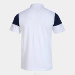 Joma 82P4R873 أبيض كحلي قميص بولو بأكمام قصيرة طاقم v رجال - Image 2