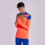 Joma 82P4R884 نيون المرجان الأزرق الملكي قميص من النوع الثقيل النخبة x رجال - Image 9