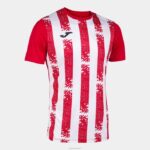 Joma 82P4R887 احمر ابيض قميص بأكمام قصيرة inter iii رجال
