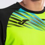 Joma 82P4R896 نيون أصفر أسود قميص قصير الأكمام النخبة x رجال - Image 6