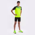 Joma 82P4R896 نيون أصفر أسود قميص قصير الأكمام النخبة x رجال - Image 7