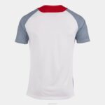 Joma 82P4R922 أبيض كحلي قميص قصير الأكمام أساسي الثاني رجال - Image 7