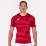 Joma 82P4R923 أحمر قميص بأكمام قصيرة هاكا رجال - Image 2