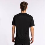 Joma 82P4R92 بورجوندي أسود قميص بأكمام قصيرة النمر v رجال - Image 6