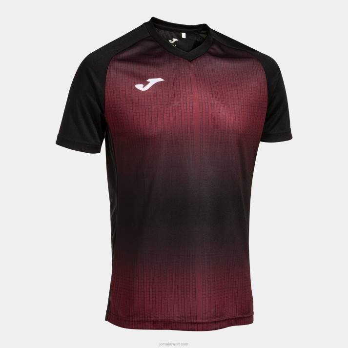 joma_82p4r92_d8a8d988d8b1d8acd988d986d8afd98a_d8a3d8b3d988d8af_d982d985d98ad8b5_d8a8d8a3d983d985d8a7d985_d982d8b5d98ad8b1d8a9_.jpg Joma 82P4R92 بورجوندي أسود قميص بأكمام قصيرة النمر v رجال - Image 1