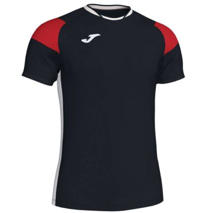 Joma 82P4R935 أسود أحمر أبيض قميص قصير الأكمام طاقم ثالثا رجال