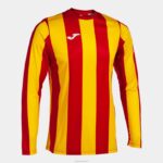 Joma 82P4R940 احمر اصفر قميص طويل الاكمام انتر كلاسيك رجال
