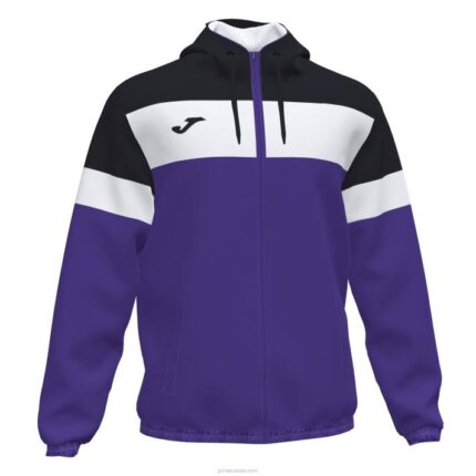 Joma 82P4R943 أسود أرجواني طاقم سترة المطر رابعا رجال