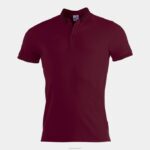 Joma 82P4R991 بورجوندي قميص بولو قصير الأكمام Bali II رجال